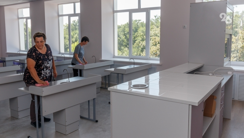 Губернатор Ставрополья поручил до 15 августа подготовить школы к приёму детей