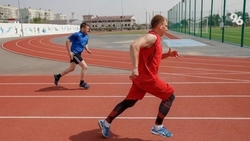 Стадион в ставропольском селе оснастили беговыми дорожками 