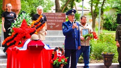 Останки воина-красноармейца захоронили на Ставрополье