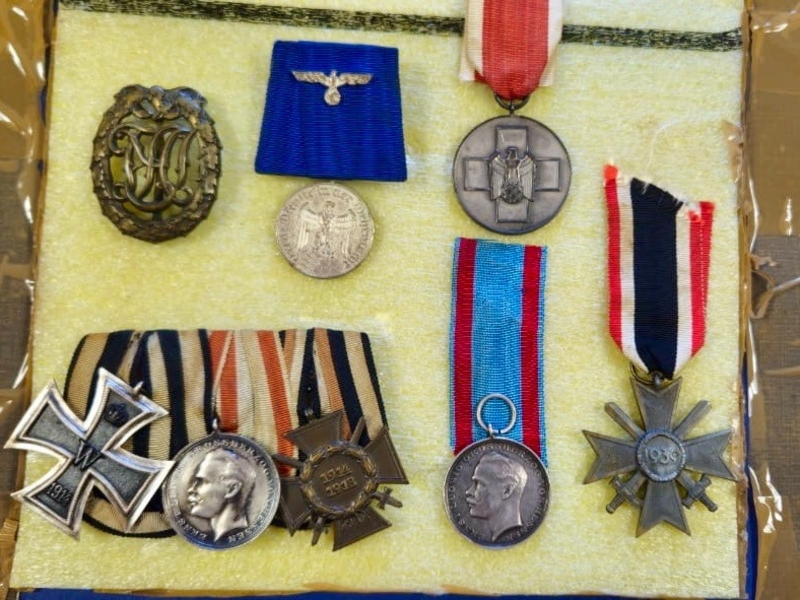 Контрабанду с медалью Вермахта и наградами 1914 года изъяли в Ставрополе