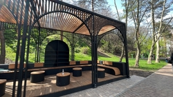 Три новых парклета установили в Кисловодске