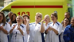 На Ставрополье сотрудники скорой помощи отмечают профессиональный праздник