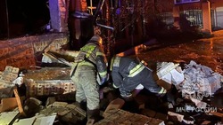 Из-за взрыва бытового газа частично обрушился жилой дом в Хасавюрте