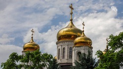 В Казанский кафедральный собор Ставрополя прибыли мощи преподобного Сергия Радонежского
