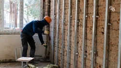 Ремонт Дома культуры в селе Тахта выполнен на 55%