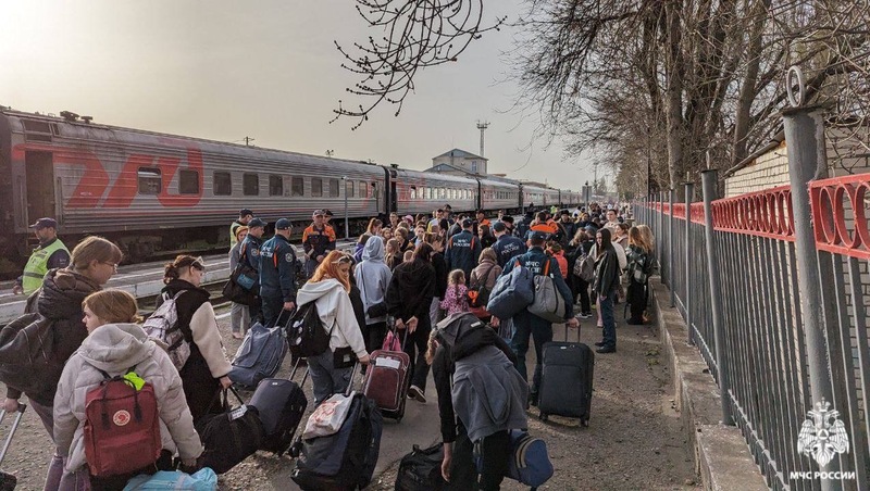 Более 600 детей из Белгородской области прибыли в Ставрополь 