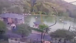 Момент обрыва канатки в Нальчике попал на видео