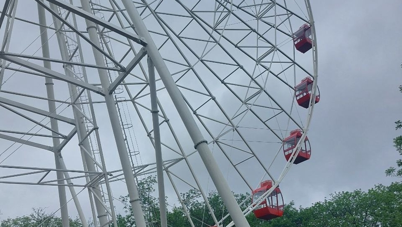 В Ессентуках готовят к открытию новое колесо обозрения