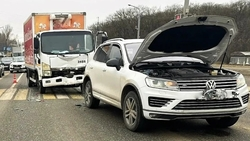 Два человека пострадали в ДТП с грузовиком и легковушкой на Ставрополье