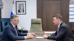 Губернатор Ставрополья провёл встречу с зампредом правительства РФ Патрушевым