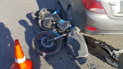 Мотоциклист-бесправник погиб при столкновении с иномаркой на улице Кисловодска