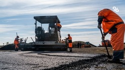 Ремонт участка дороги завершают по нацпроекту в Изобильненском округе 