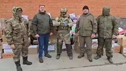 Новую партию гуманитарного груза передал бойцам СВО Будённовский округ