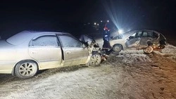 Четыре человека пострадали в массовом ДТП в Минераловодском округе