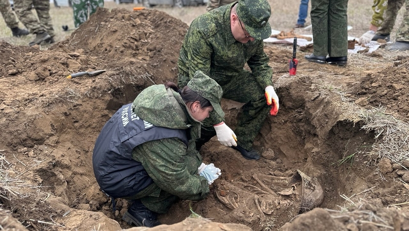 Останки бойцов Красной Армии нашли рядом со ставропольским хутором
