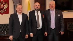 Атаман Владимир Савченко получил медаль «За заслуги перед Пятигорском»