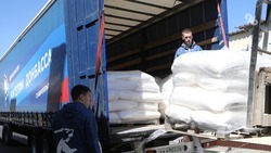 Со Ставрополья новой партией отправили почти 60 тонн гуманитарного груза 