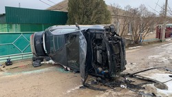 Пьяный водитель-бесправник попал в аварию на чужой машине в Арзгирском округе
