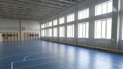 Спортзал отремонтировали в школе Арзгирского округа 
