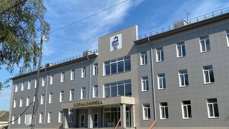 Новую поликлинику в станице Курской сдадут в конце сентября