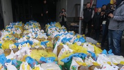 Около трёх тонн проднаборов собрали кисловодчане семьям мобилизованных и добровольцев
