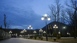 Почти семь тысяч городских светильников заменили в Железноводске 