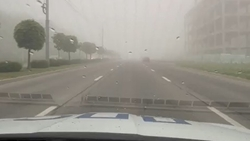 Туман накрыл дороги в Ставрополе и окрестностях 