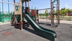 Новая детская площадка появилась в селе Труновского округа
