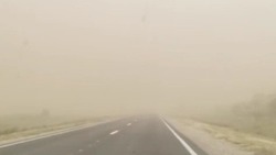 Пыльная буря накрыла Нефтекумский округ