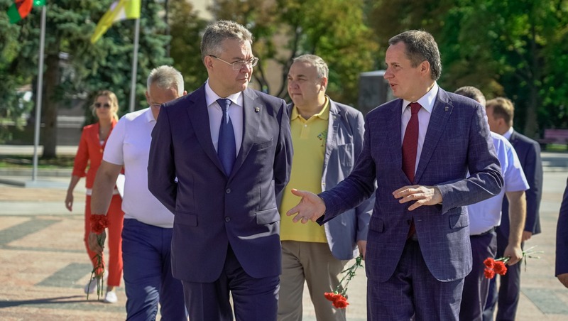 Ставрополье и Белгородская область будут сотрудничать в аграрной и туристической отраслях