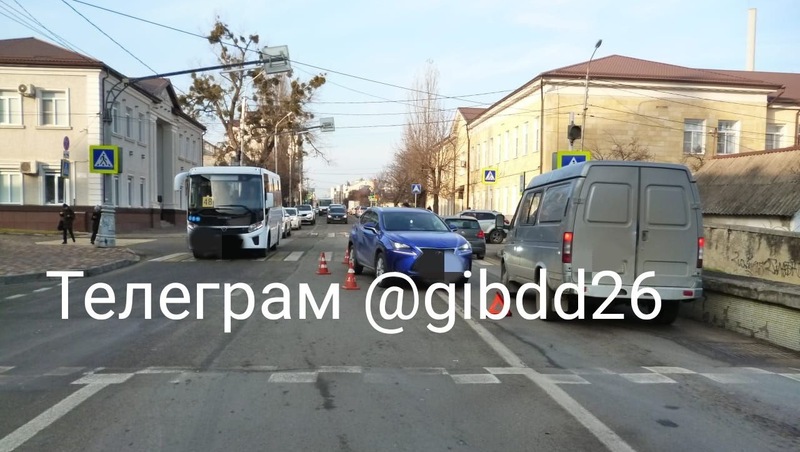 В Ставрополе начинающая водитель сбила женщину на пешеходном переходе