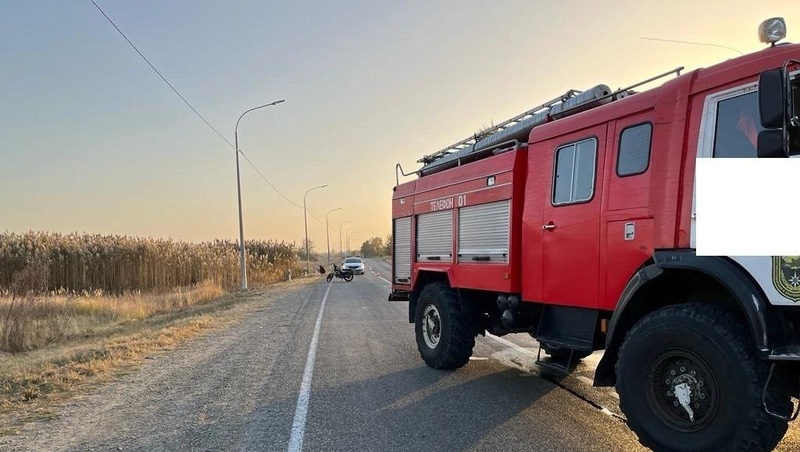 Спасатели спешили на вызов и попали в ДТП в Кочубеевском округе 