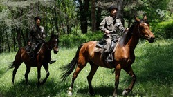 В КБР установили мировой рекорд по массовому конному походу в черкесках