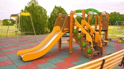 Новая детская площадка появилась в Арзгире