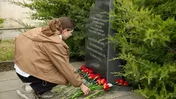 В Будённовске почтили память убитых фашистами в годы ВОВ мирных жителей