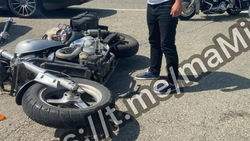 Пассажирка мотоцикла пострадала в ДТП с автомобилем в Невинномысске