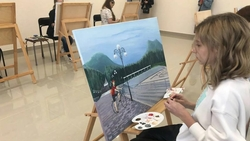 Дети Железноводска передадут рисунки для школы искусств в ЛНР