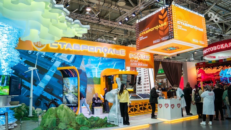 О поддержке бизнесменов на Ставрополье рассказали гостям выставки «Россия»