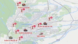 Интерактивную карту работы снегоуборочной техники создали в администрации Ставрополя 