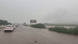 Дороги Минераловодского округа подтопило из-за ливня 2 июня