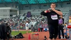 Ставропольский спортсмен Семён Бородаев стал чемпионом страны в толкании ядра