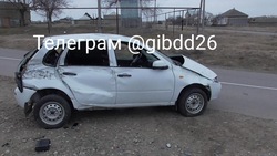 Подросток с разрешения отца сел за руль и попал в ДТП на Ставрополье