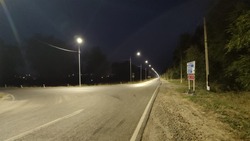 Порядка 10 км сетей уличного освещения проложили на региональных дорогах Ставрополья