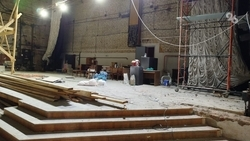 В Изобильном завершили первый этап капремонта концертного зала