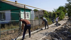 В ставропольском селе отремонтируют тротуар по губернаторской программе 