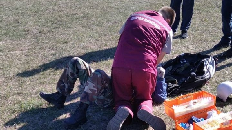 Парапланерист упал при посадке на горе Юца на Ставрополье