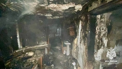 Житель Ставрополя погиб при пожаре в частном доме