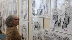 Наш «Бессмертный полк»: в Ставрополе открылась выставка графических портретов героев ВОВ и СВО