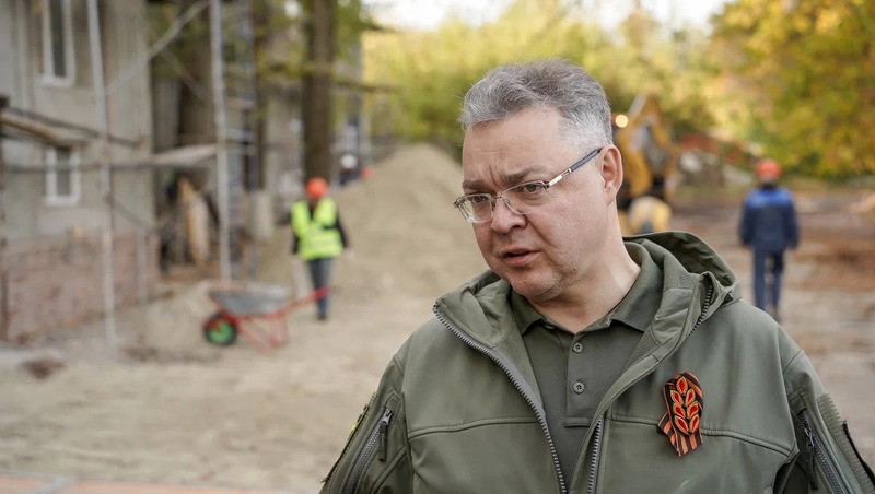 Губернатор Ставрополья проинспектировал работы на объектах в ЛНР