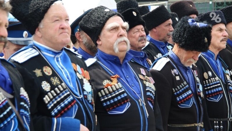 Ставропольские бойцы из казачьей бригады «Терек» проголосовали на выборах 
